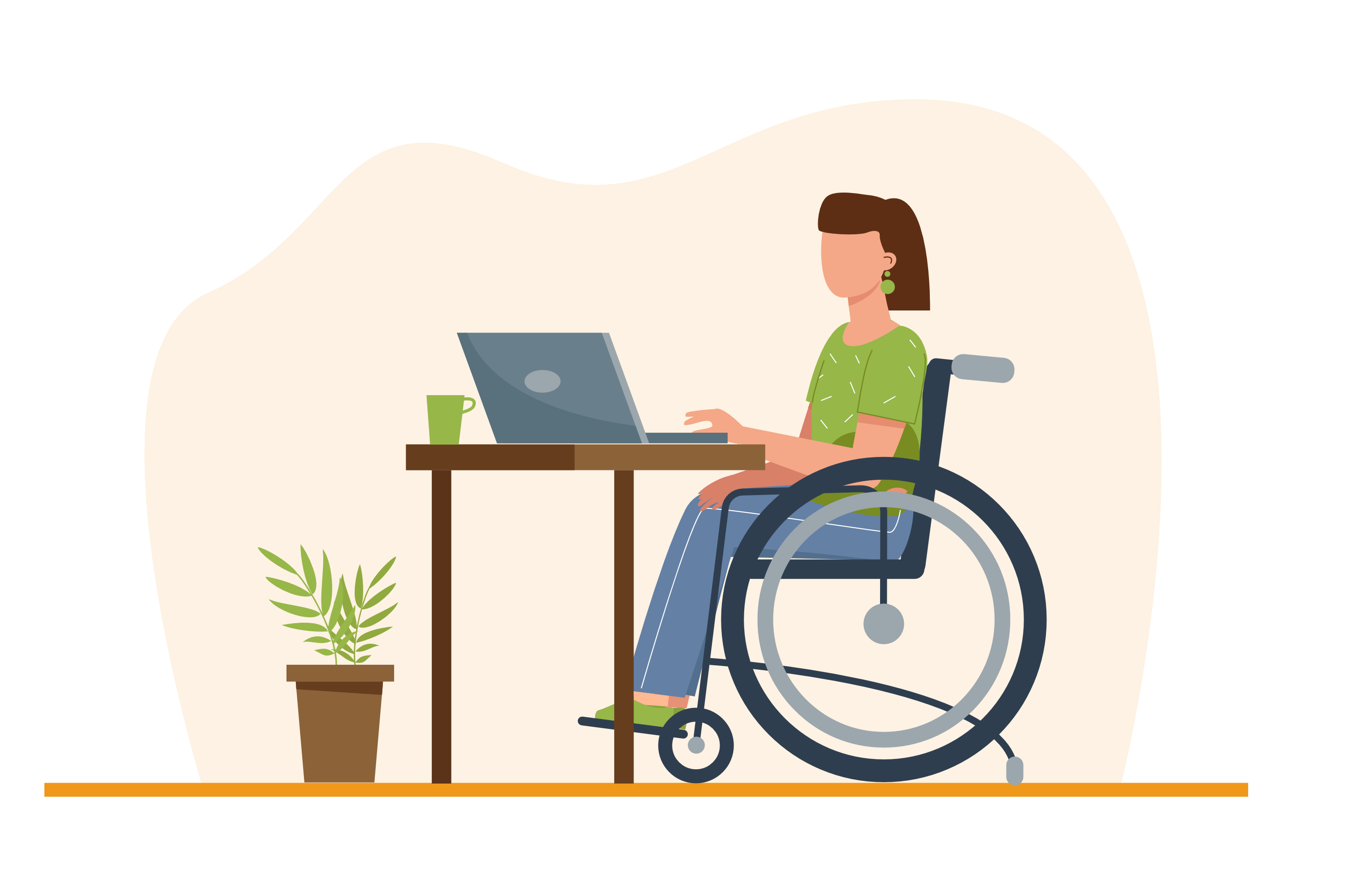 Disabled-woman-on-remote-work